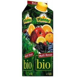 Pfanner Jugo Bio Multi Frutos Rojos 30%