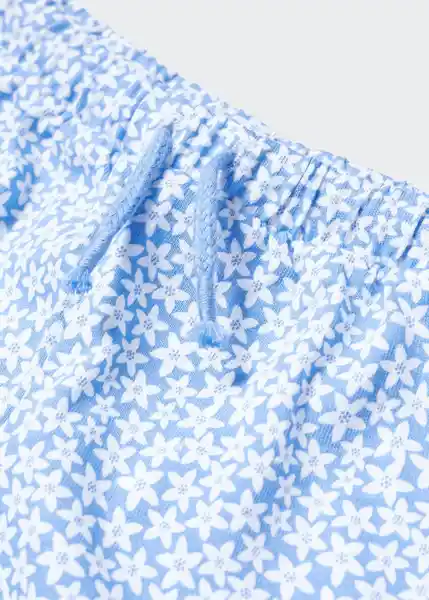 Short Matilda4 Celeste Talla 72 Niñas Mango