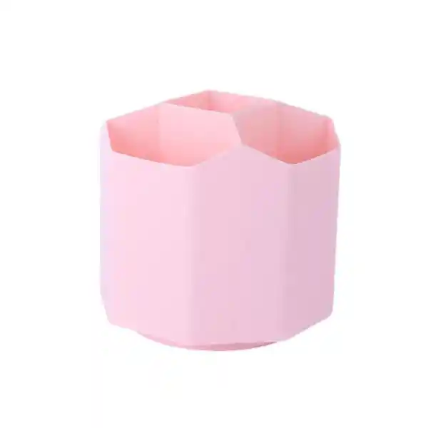 Portalápiz Giratorio de 5 Ranuras Mori Girl Rosa Miniso