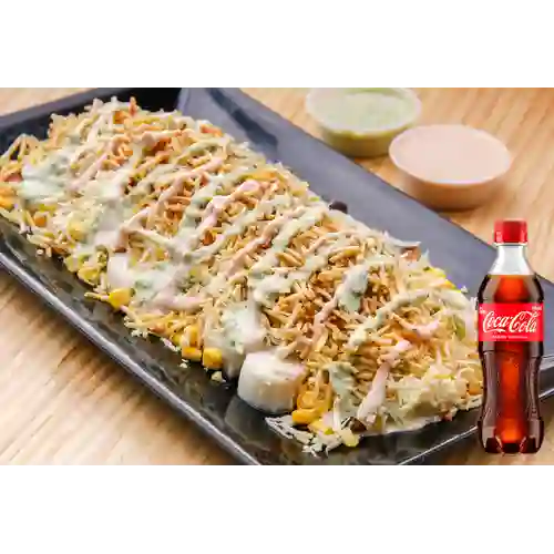 Combo Chuzo Desgranado de Pollo +Cocacola Orig 400ml