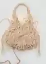 Bolso P Pazo Beige Talla 99 Mujer Mango