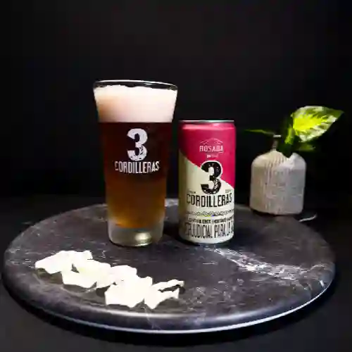 Cerveza Tres Coordilleras Rosada