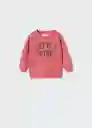 Sudadera Little Cereza Talla 71 Niñas Mango