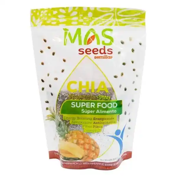 Mas Seeds Chía Piña Con Stevia