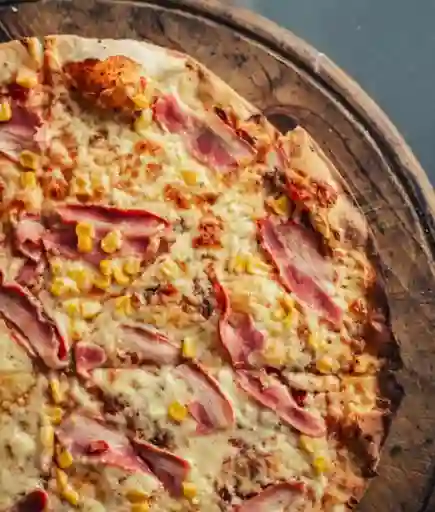 Pizza Maíz y Tocineta