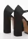 Zapatos Octavia Negro Talla 39 Mujer Mango