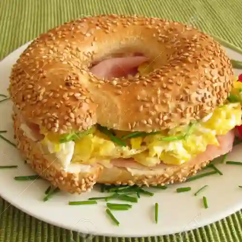 Sándwich Bagel Mañana Linda