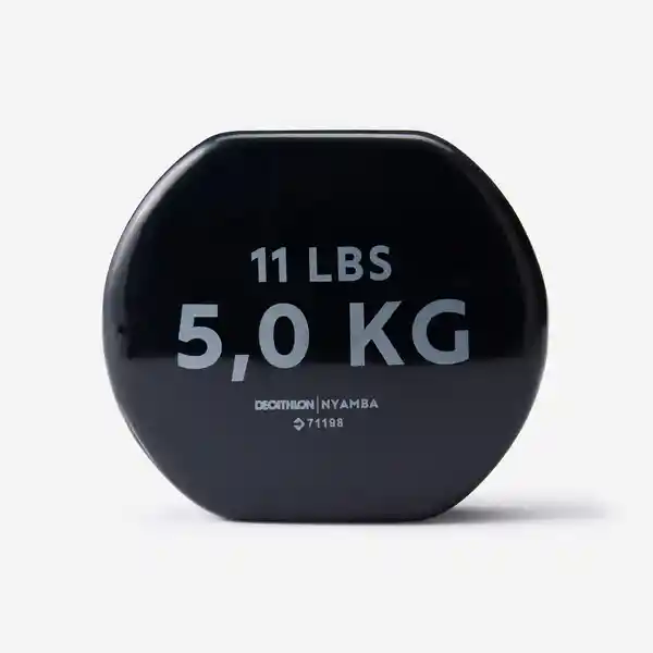Domyos Mancuerna Negro 5 Kg