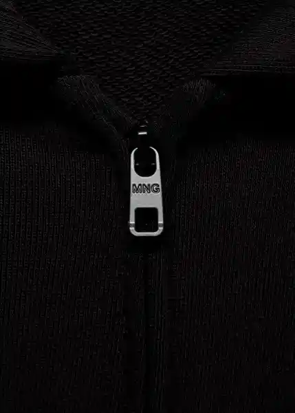 Buzo Sudadera Francia Negro Talla 10 Niños Mango