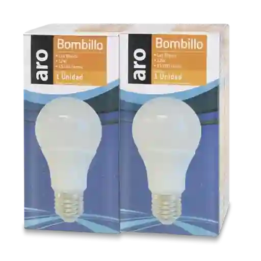 Aro Bombillo Led 12W Luz Blanca E27 15000 Hojas