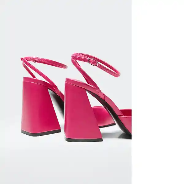 Zapato Disco Rosa Pastel Talla 38 Mujer Mango