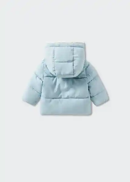 Anorak Copo3 Celeste Talla 63 Niños Mango