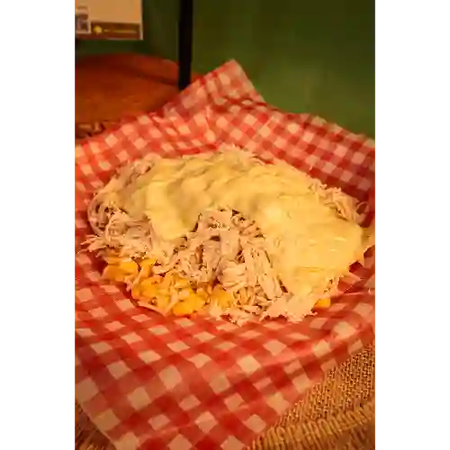 Mazorca Desgranada Pollo Desmenuzado