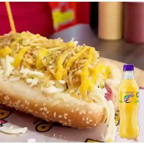 Combo Perro Caliente + Quatro Original 400ML