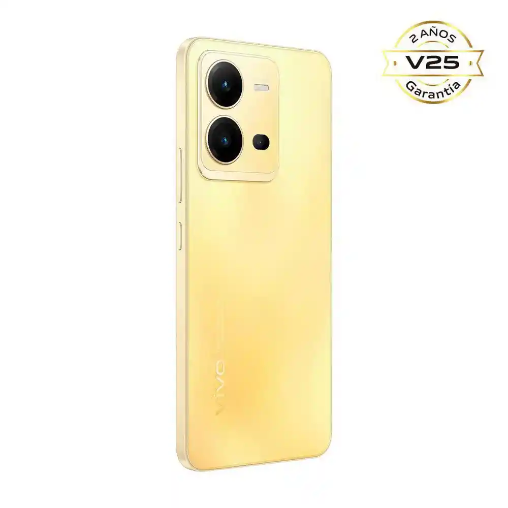 Vivo Kit Celular V25 128Gb Dorado + Audífonos Tws Air