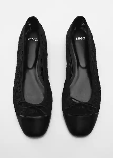 Zapatos Marian Negro Talla 42 Mujer Mango