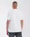 Camiseta Manga Corta Duck Graphic Blanco Claro T M Chevignon