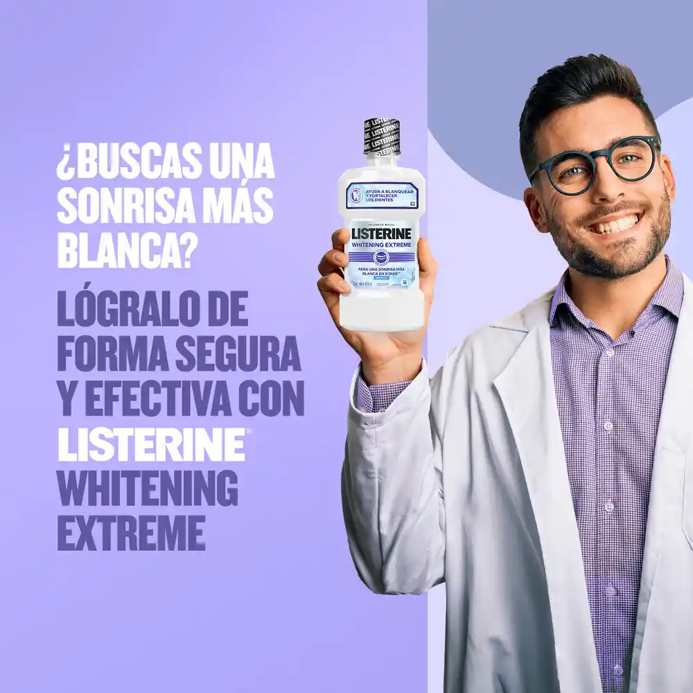 Enjuague Bucal LISTERINE Whitening Extreme 473 ML