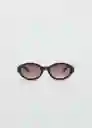Gafas de Sol Flor Marrón Talla 99 Mujer Mango