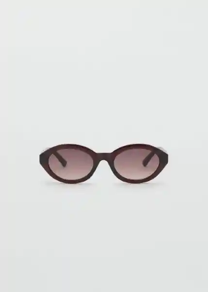 Gafas de Sol Flor Marrón Talla 99 Mujer Mango