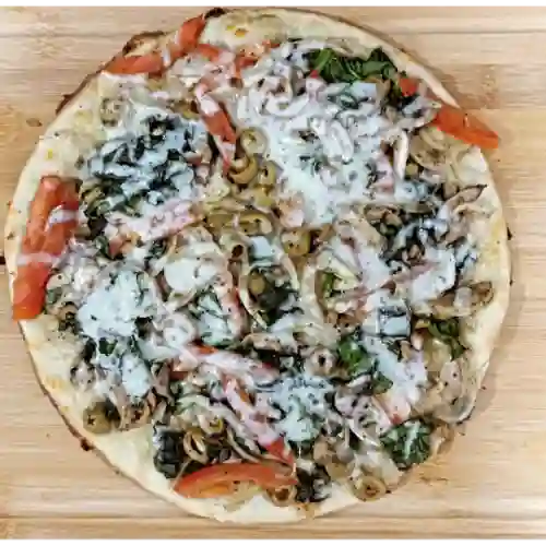 Pizza de Espinaca Mediana