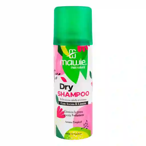 Mawie Shampoo en Seco con Avena y Limón Aroma Tropical