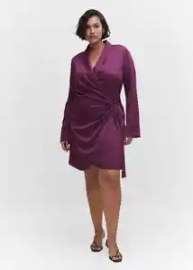 Vestido Florence Granate Talla XS Mujer Mango