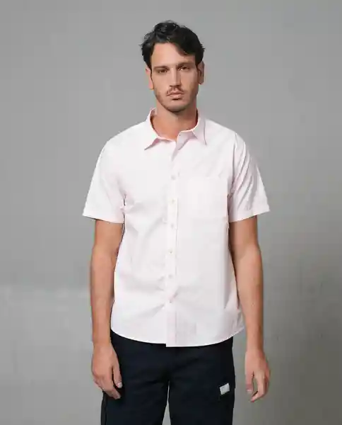 Camisa Hombre Rosa Talla M 110G001_ROS122906 Rifle