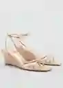 Zapatos Sibi Oro Talla 37 Mujer Mango