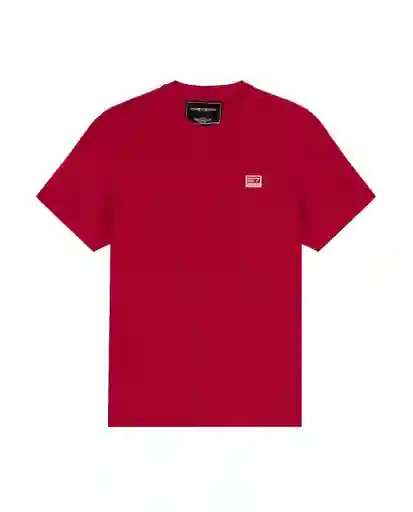 Camiseta Racing Masculino Rojo Chili Oscuro Talla XL Chevignon