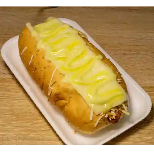 Perro Gratinado & Papas Fritas