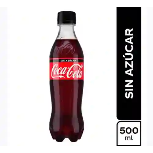 Gaseosa Coca Cola Zero 500 ml