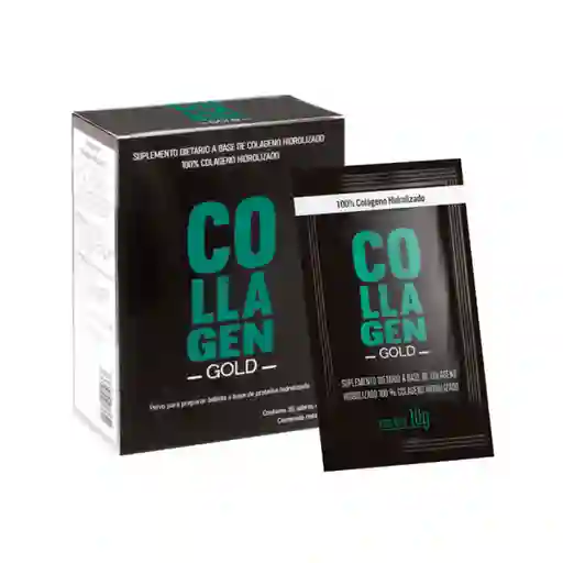 Collagen Gold Suplemento Dietario Colágeno Hidrolizado 30 x 10 g