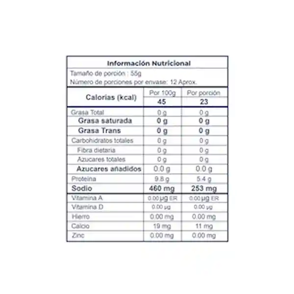 Fiordo Langostino Con Cola 21/30