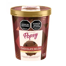 Popsy Helado Cremoso Chocolate Belga Gourmet