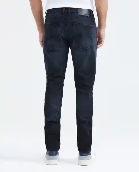 Jean Slim Fit - Famous Azul Dark Ultraoscuro 30/34 Chevignon