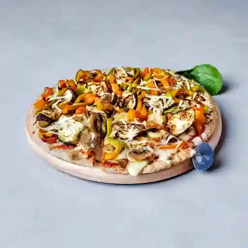 Pizza de Vegetales Al Horno