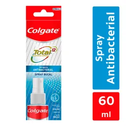 Spray Bucal Colgate Total 12, con Agente Antibacterial 60ml