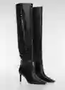 Botas Avatar Negro Talla 38 Mujer Mango