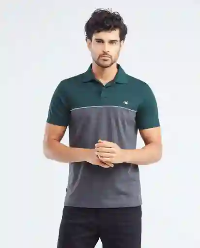 Camiseta Polo Verde Galloway Ultraoscuro Talla L Chevignon