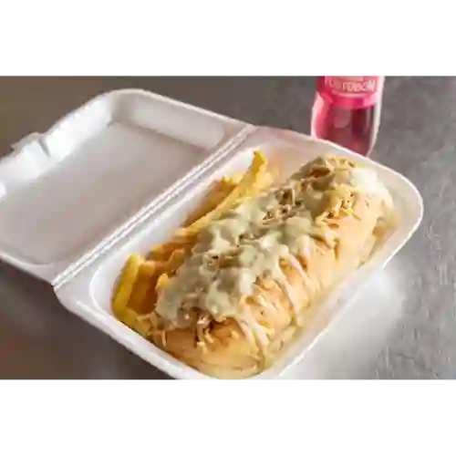 Perro Gemelo Gratinado + Francesa + Gase
