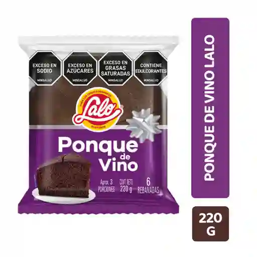 Lalo Ponqué Navideño de Vino Lalo