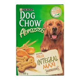 Dog Chow Galletas para Perro Abrazzos Adulto Integral Maxi Sabor a Pollo