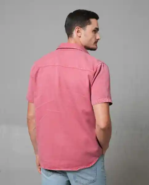 Camisa Hombre Rosa Talla XL 119G007_ROS181634 Rifle