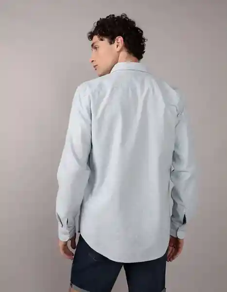 Camisa Hombre Azul Talla: MEDIUM 2723400 American Eagle