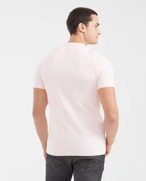 Camiseta Embroidered Masculino Rosa Nouveau Claro T M Chevignon