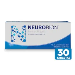 Neurobión Vitaminas Del Complejo B Tabletas 30 Unidades