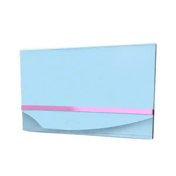 Legis Carpeta Seguridad Convertible Carta Azul Colección Pastel