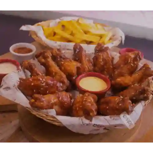 Alitas para Compartir X 60