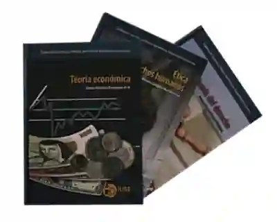 Colección cursos jurídicos temáticos hispanoamericanos: Teoría económica, Ética y derechos humanos y Teoría de derecho. 3 Tomos